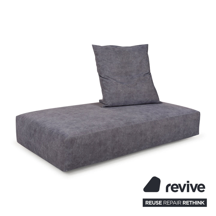 Bullfrog Iwan Fabric Lounger Grey manual function