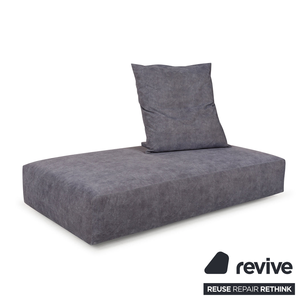 Bullfrog Iwan Fabric Lounger Grey manual function