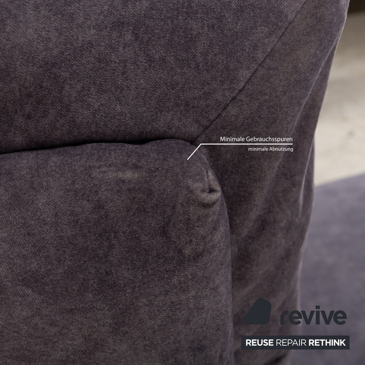 Bullfrog Iwan Fabric Lounger Grey manual function