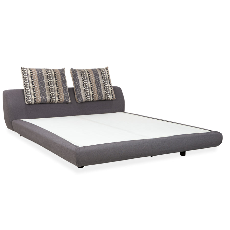 Bullfrog Stoff Bett Grau