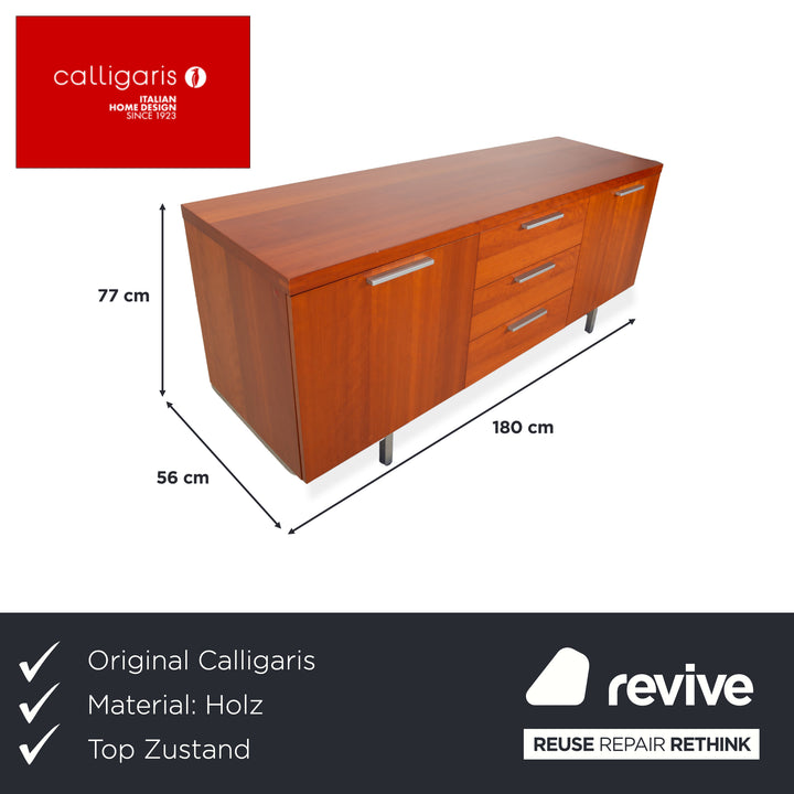 Calligaris Credenza Holz Sideboard Braun
