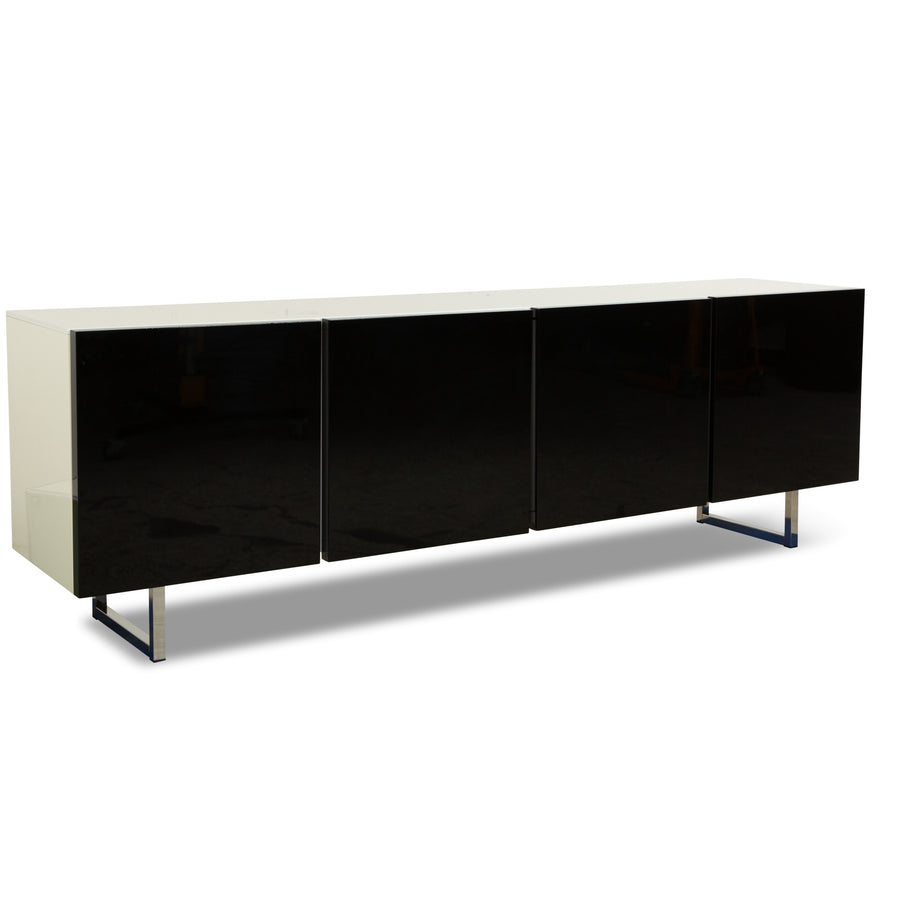 Calligaris Holz Sideboard Creme Schwarz