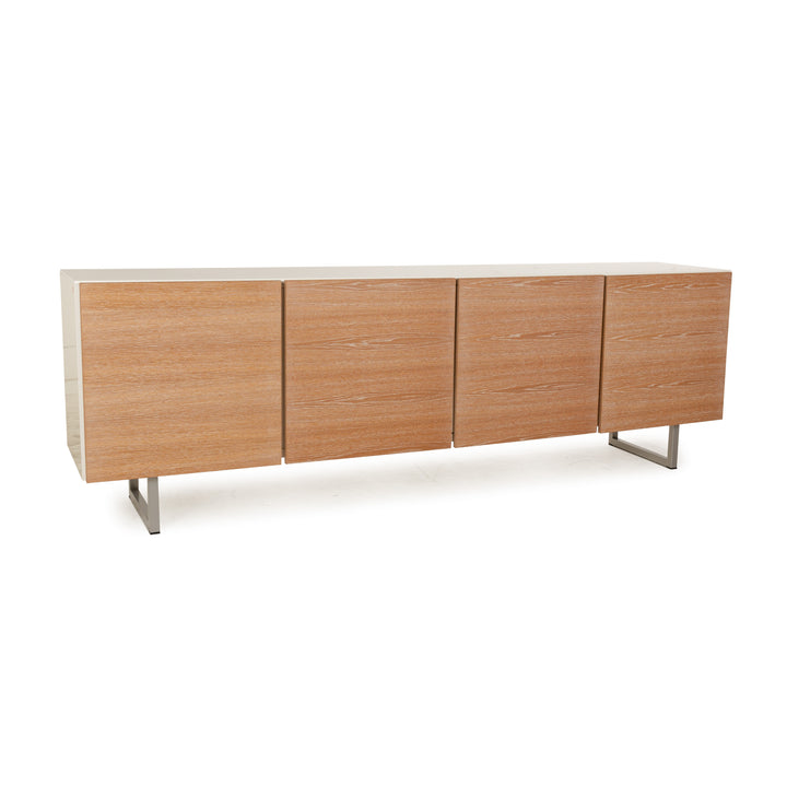 Calligaris Sipario Holz Sideboard Braun Creme