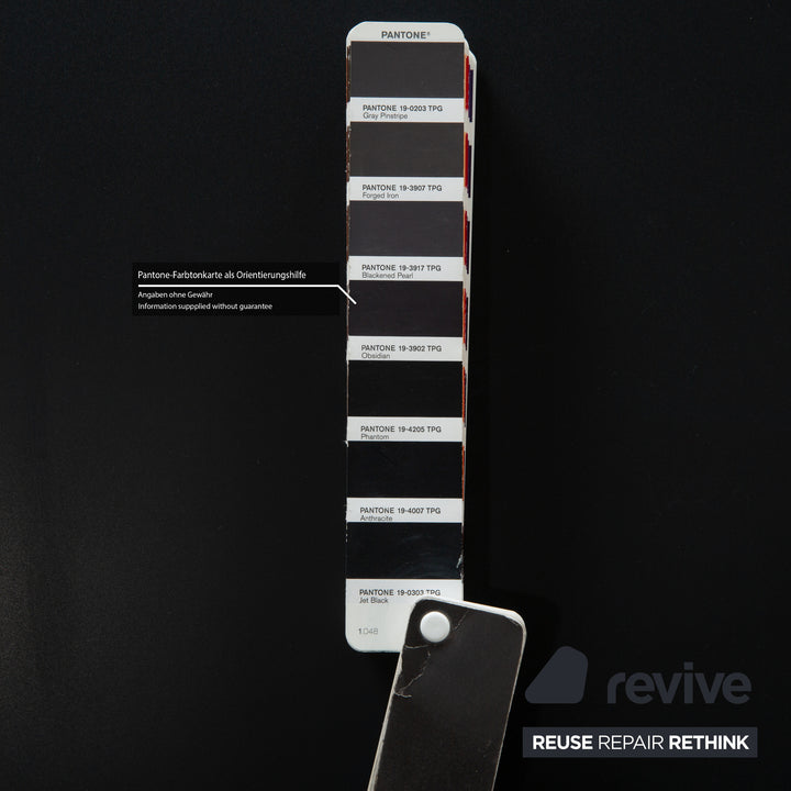 Cappellini Holz Sideboard Anthrazit Grau Chrom Schubladen