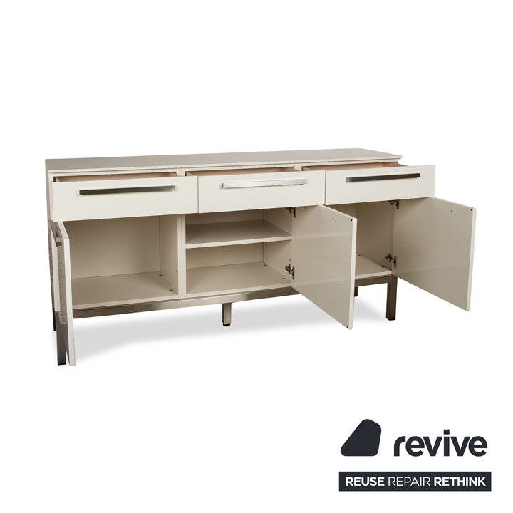 Cappellini wooden sideboard cream