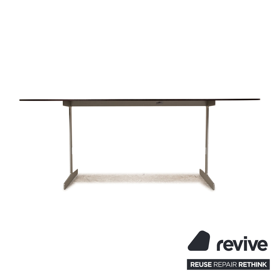 Cappellini Simplon Holz Esstisch Schwarz