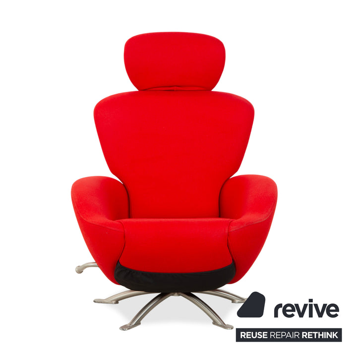 Cassina Dodo fabric armchair red manual function