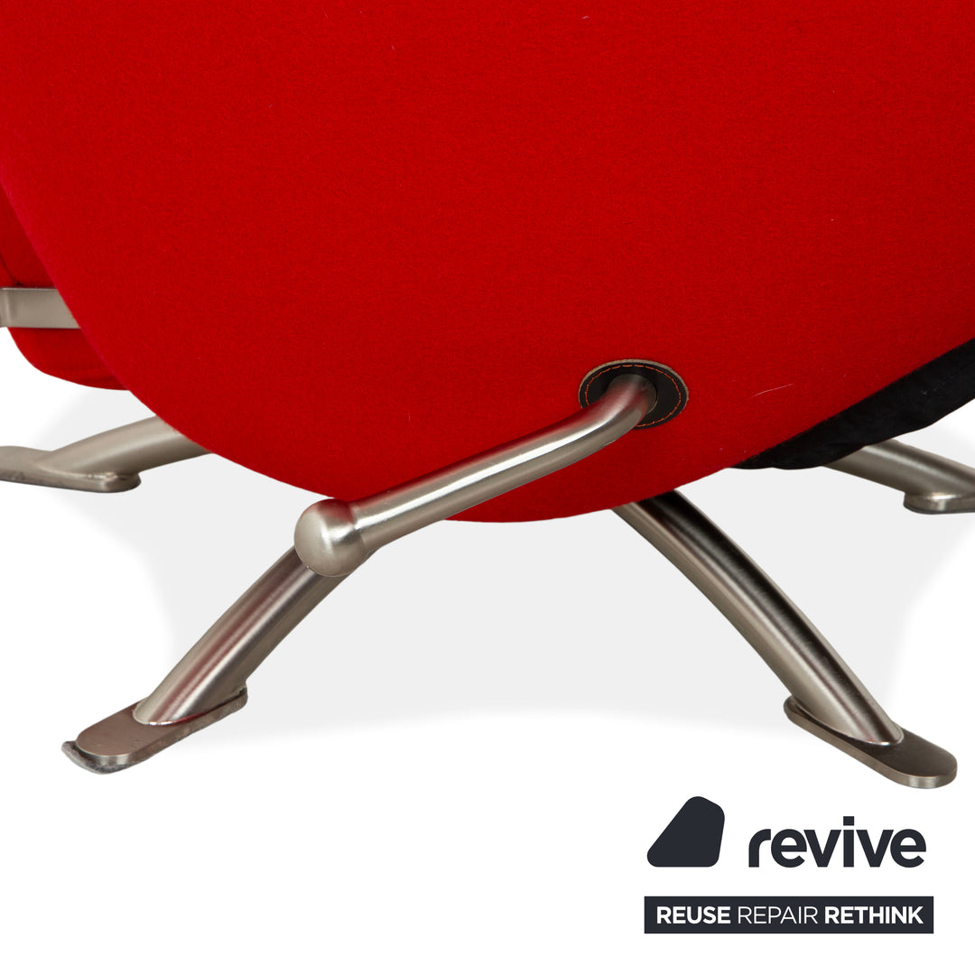 Cassina Dodo fabric armchair red manual function