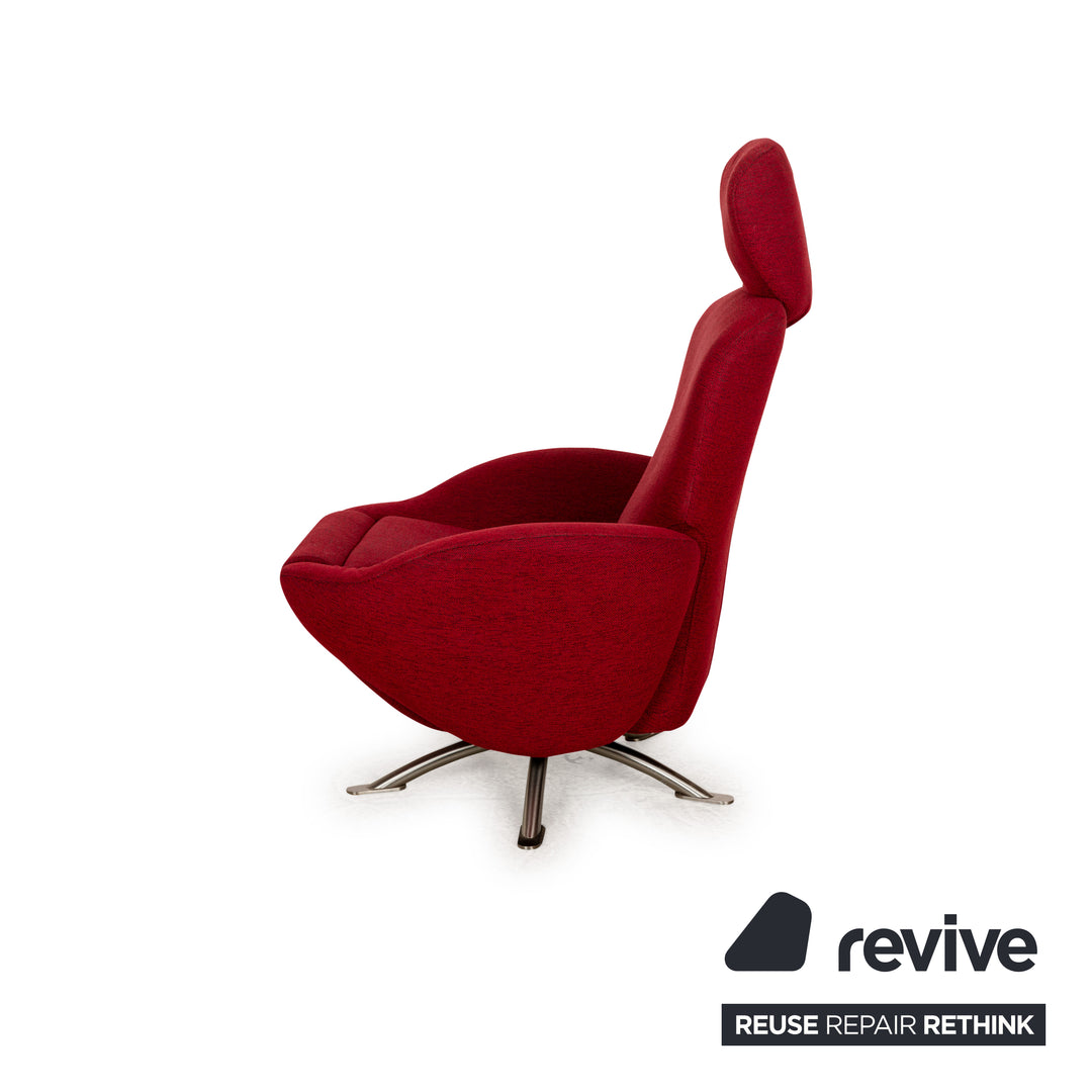 Cassina Dodo fabric armchair red manual function