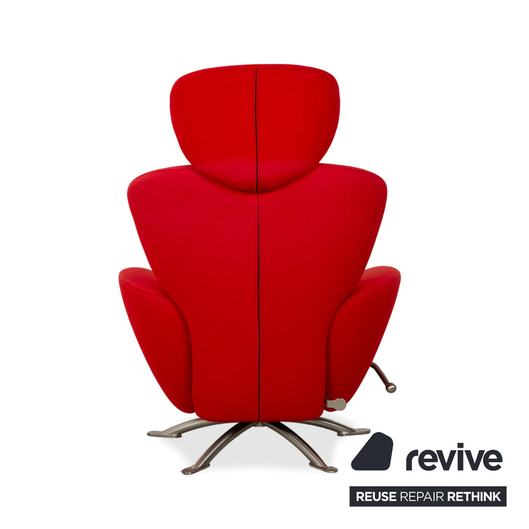 Cassina Dodo fabric armchair red manual function