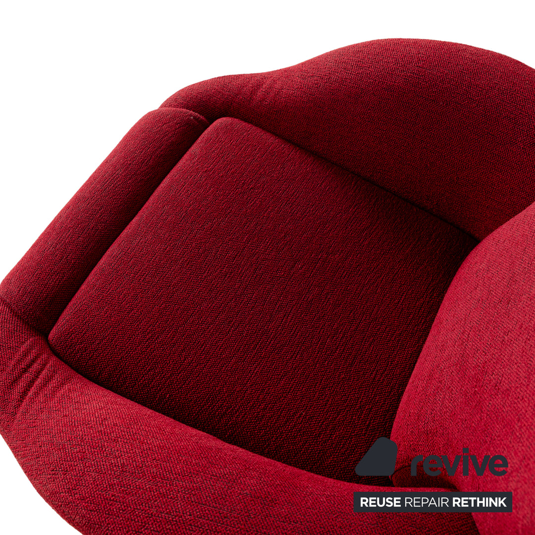 Cassina Dodo fabric armchair red manual function