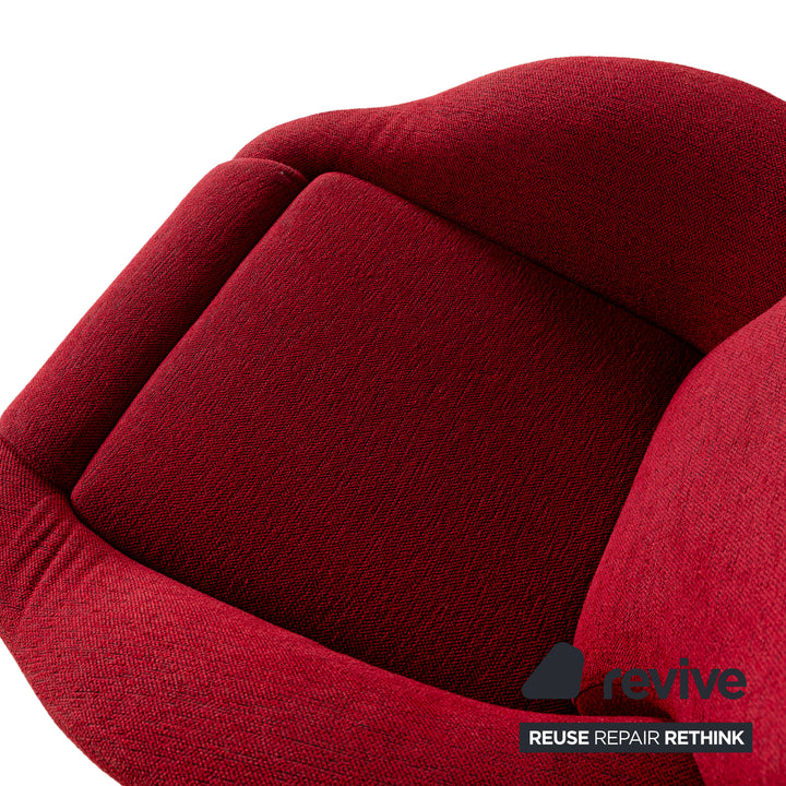 Cassina Dodo Stoff Sessel Rot manuelle Funktion