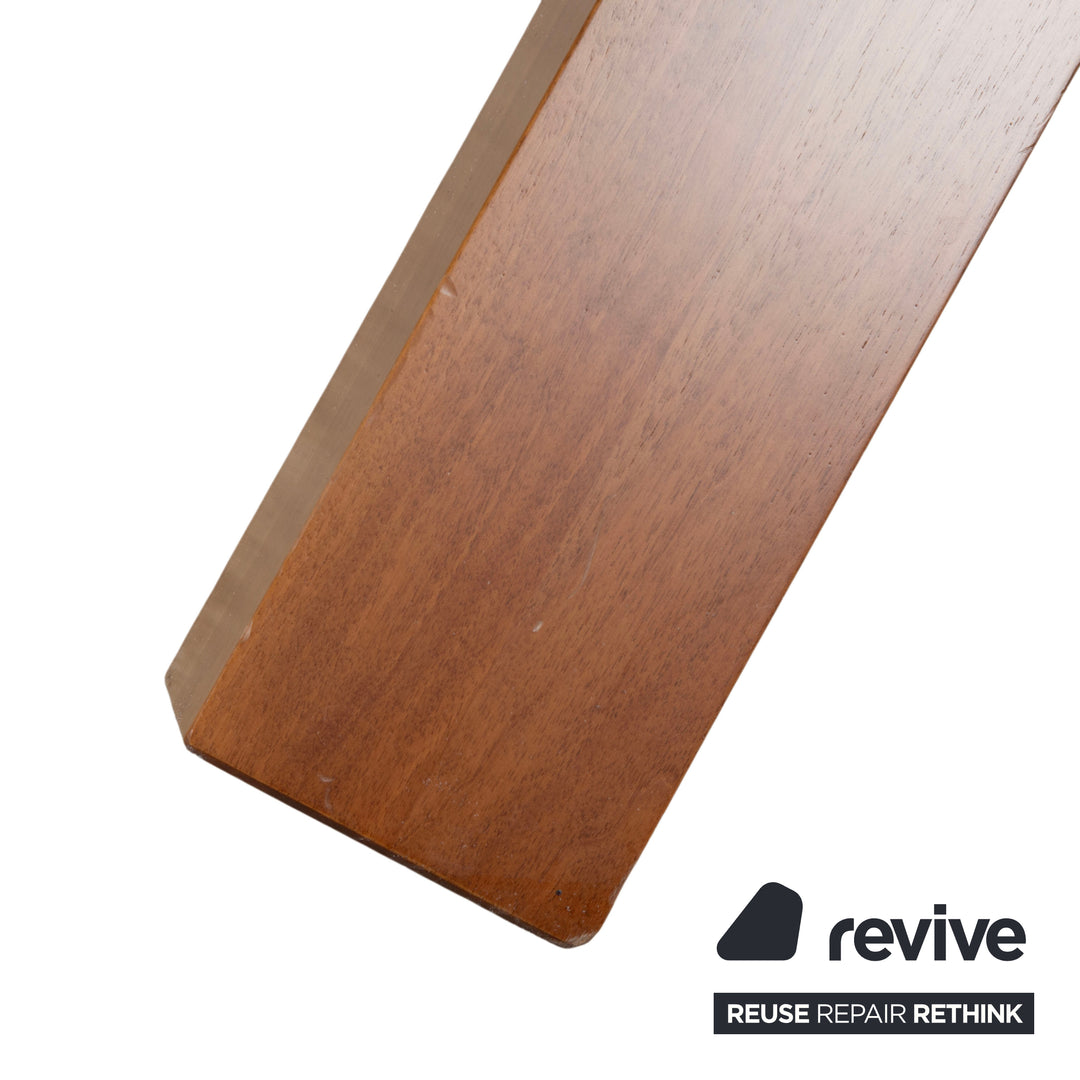 Cassina LA ROTONDA 452 Glas Holz Esstisch Braun Esszimmer