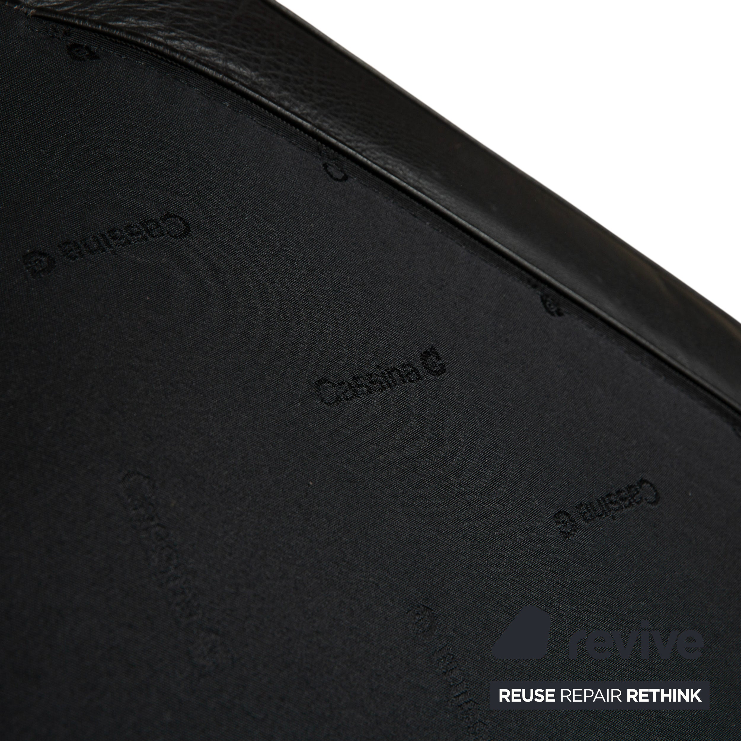 Cassina LC 2 Leder 2x Sessel Schwarz