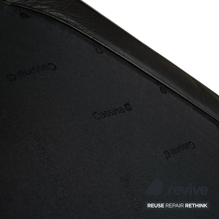 Cassina LC 2 Leder Sessel Schwarz