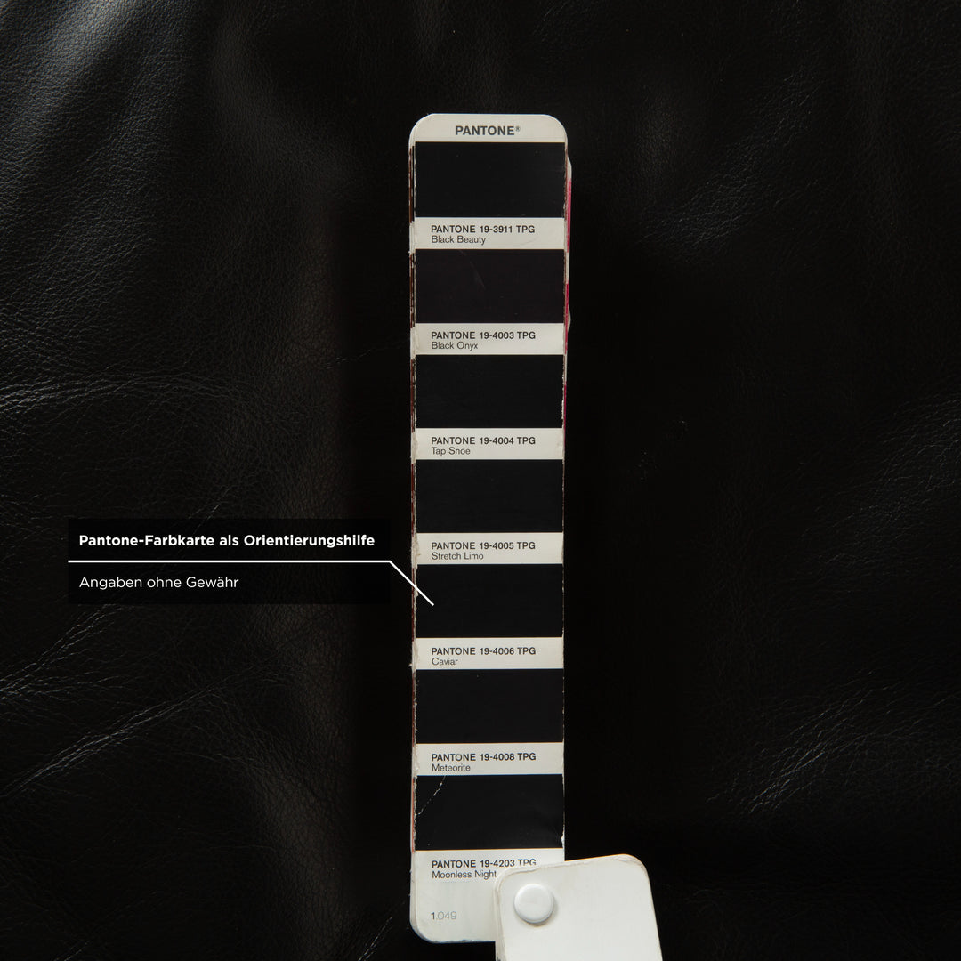 Canapé en cuir noir Cassina LC 2, fauteuil deux places Le Corbusier chromé