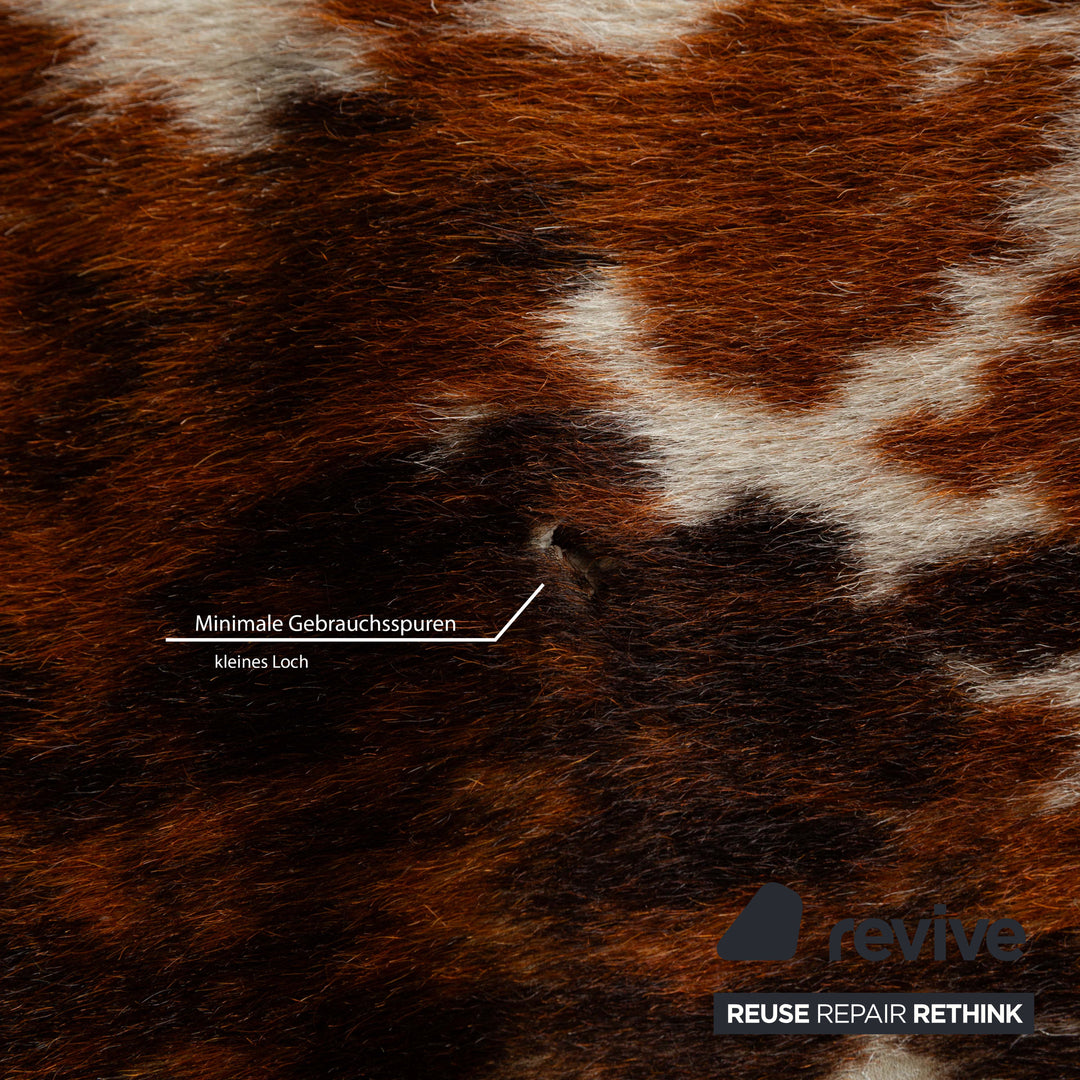 Cassina Le Corbusier LC 1 Fur Armchair Brown Cowhide Bauhaus