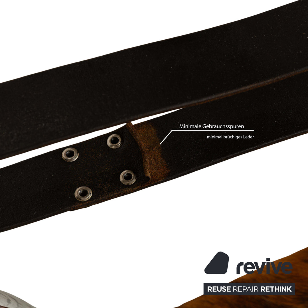 Cassina Le Corbusier LC 1 Fur Armchair Brown Cowhide Bauhaus