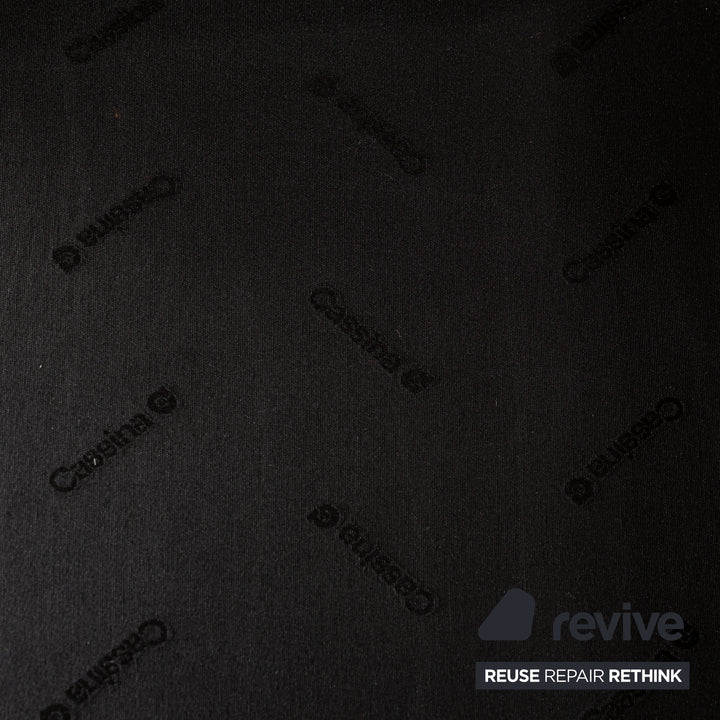 Cassina Le Corbusier LC 2 Stoff Sofa Garnitur Braun Zweisitzer 2x Sessel Couch