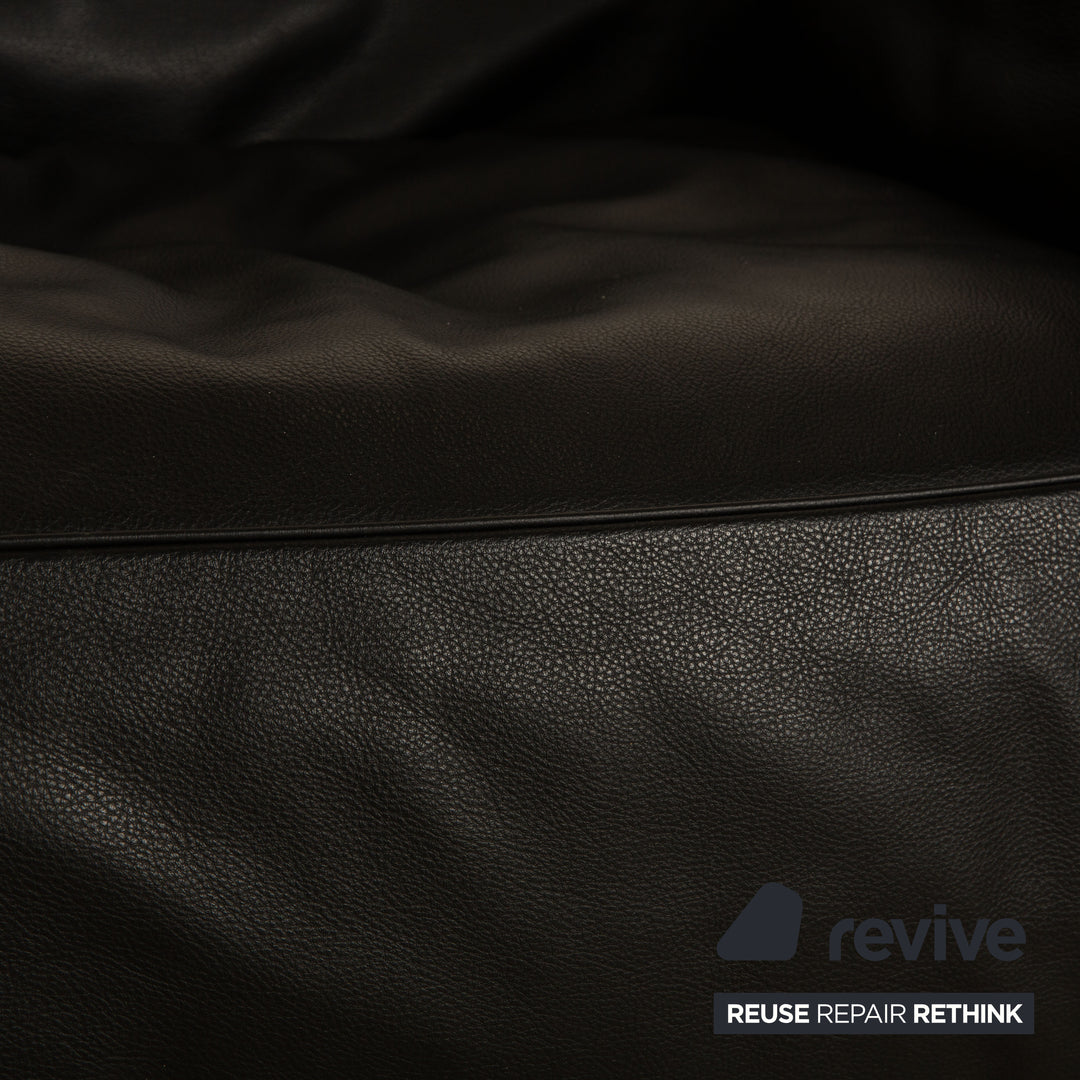 Cassina Le Corbusier LC 3 Leder Sessel Schwarz Bauhaus