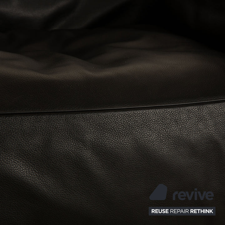 Cassina Le Corbusier LC 3 Leder Sessel Schwarz Bauhaus