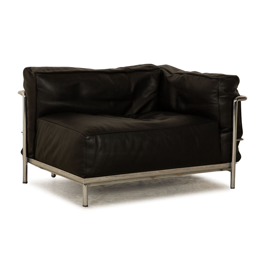 Cassina Le Corbusier LC 3 Leder Sessel Schwarz Bauhaus