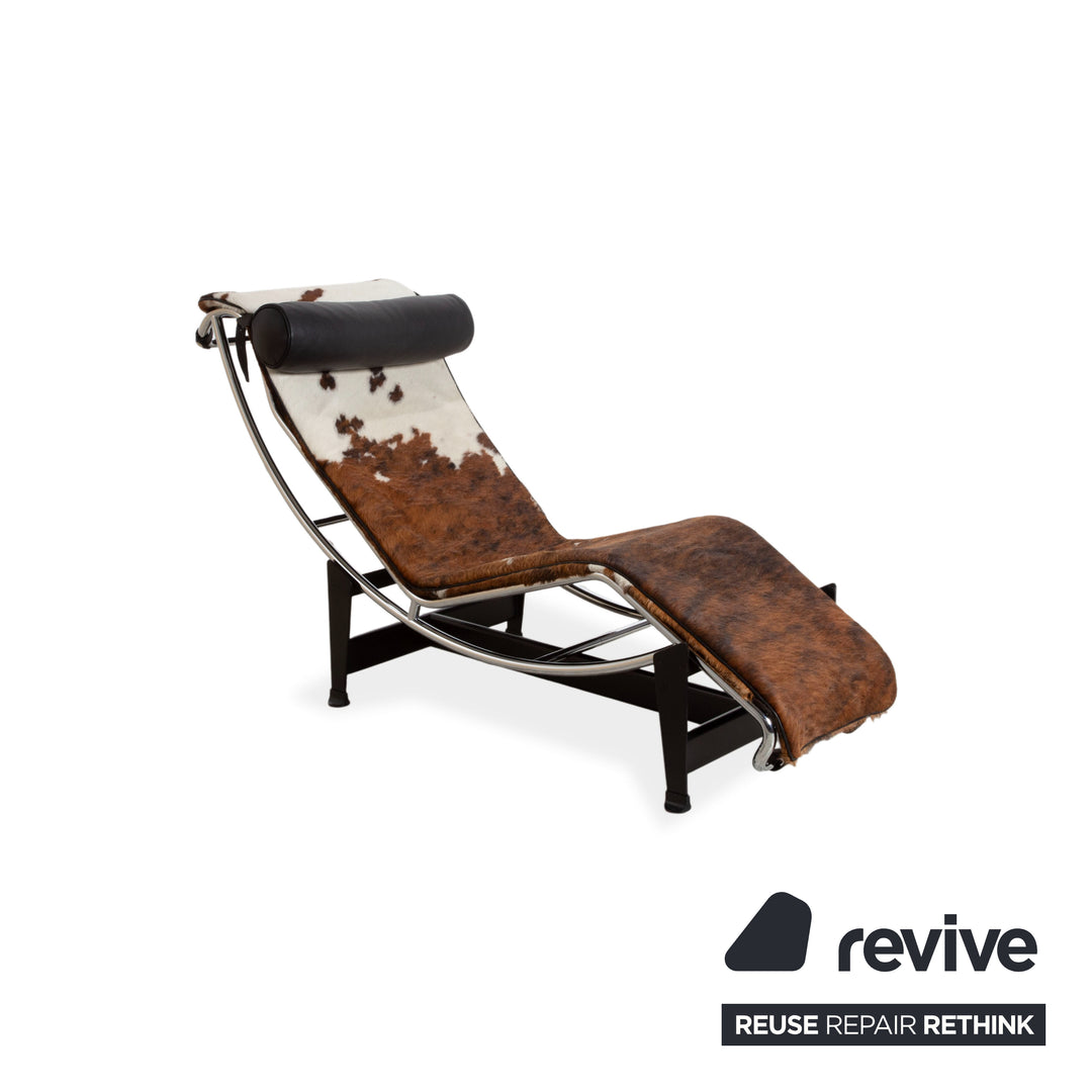 Cassina Le Corbusier LC 4 Fell Liege Braun Kuhfell