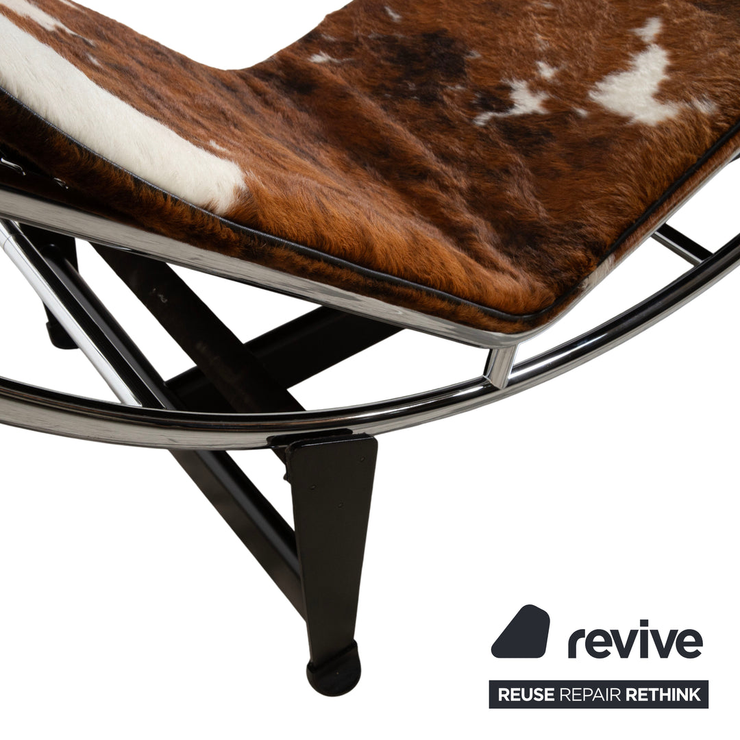 Cassina Le Corbusier LC 4 Fell Liege Braun Kuhfell