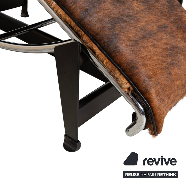 Cassina Le Corbusier LC 4 Fell Liege Braun Kuhfell