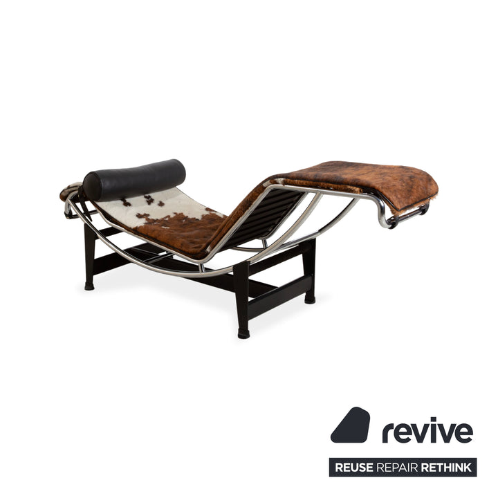 Cassina Le Corbusier LC 4 Fell Liege Braun Kuhfell