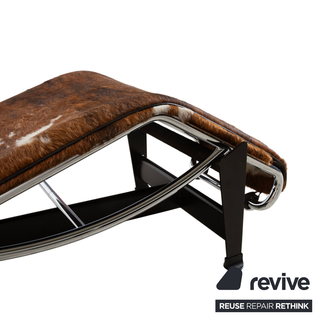 Cassina Le Corbusier LC 4 Fell Liege Braun Kuhfell