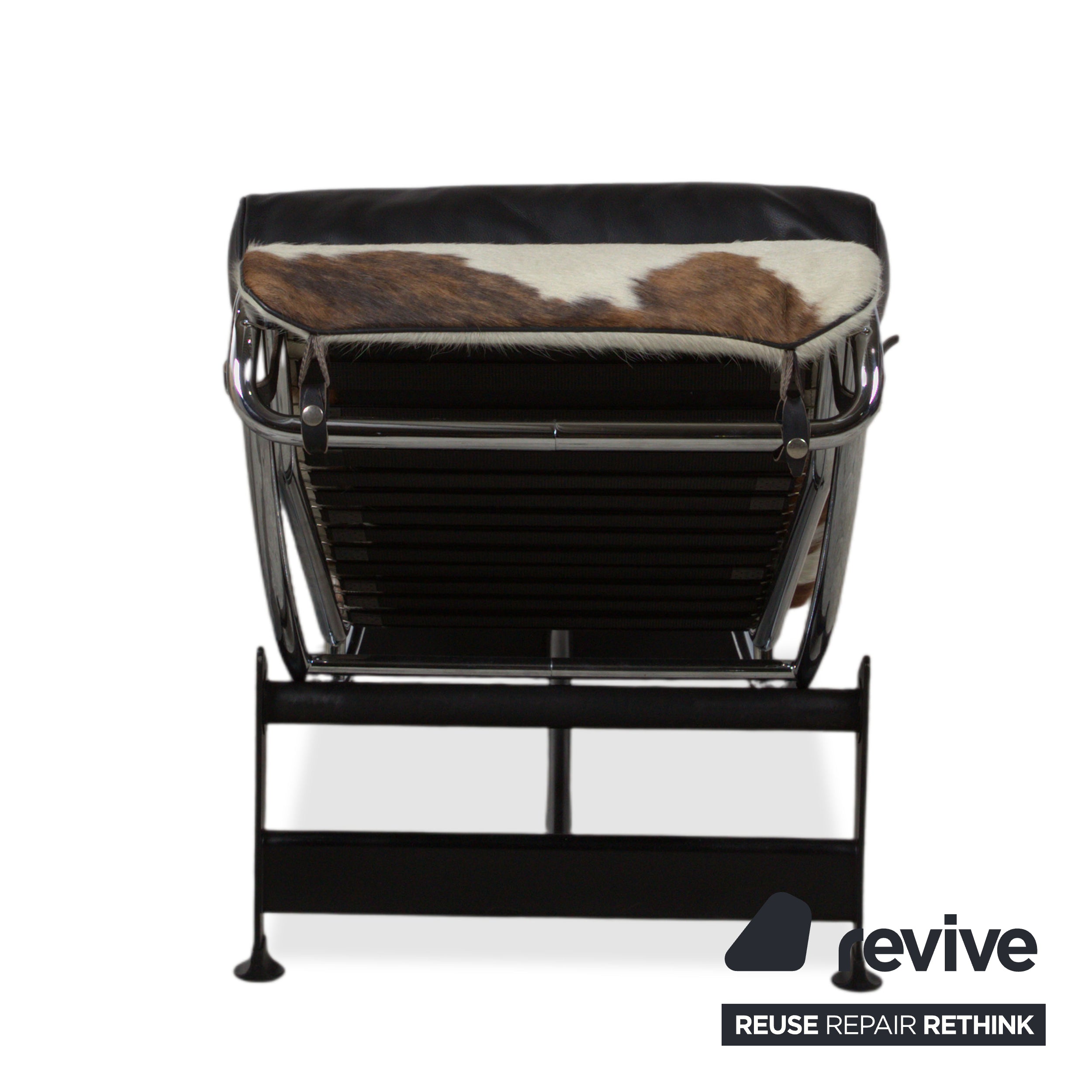 Cassina Le Corbusier LC 4 Fell Liege Braun Schwarz Bauhaus Gleitfunktion