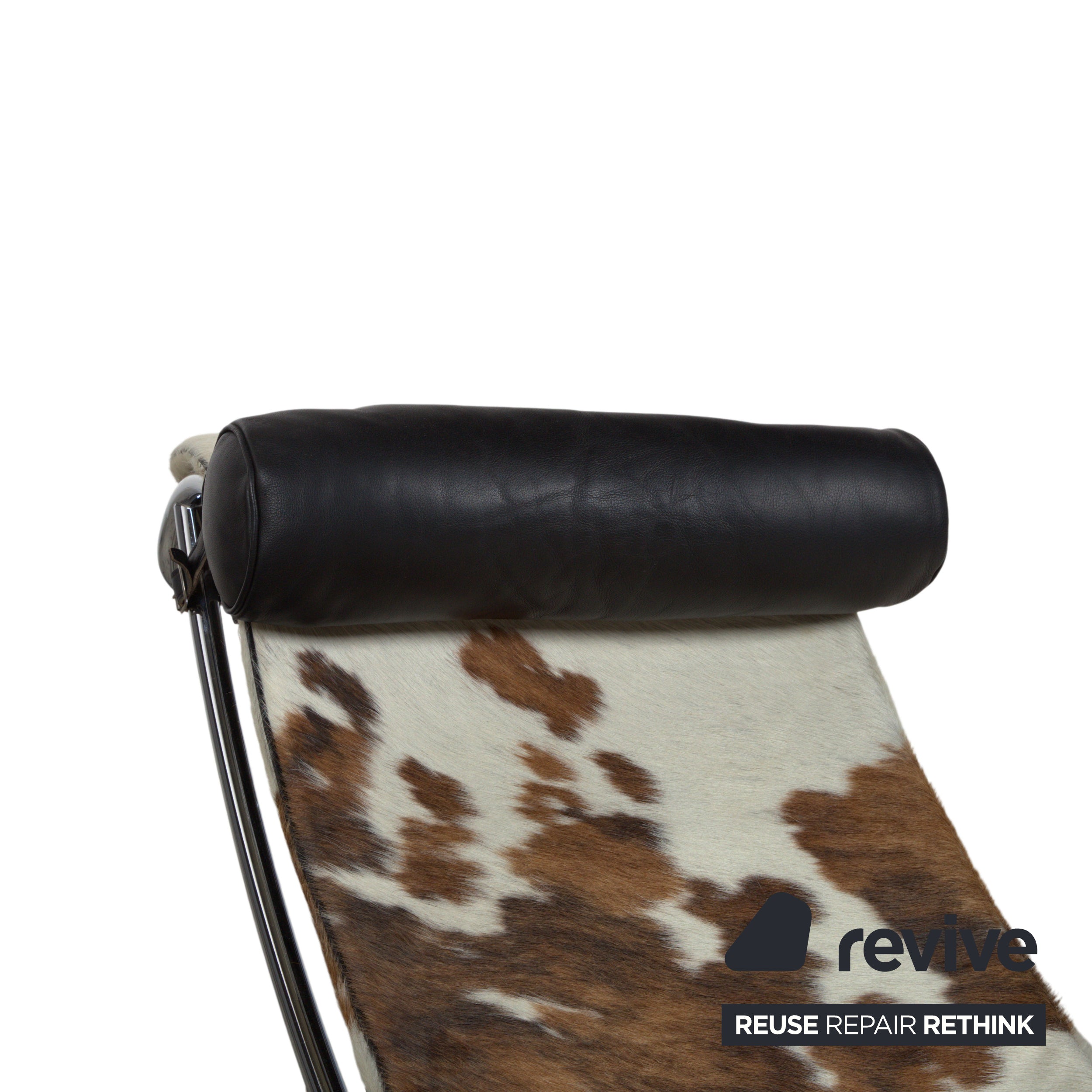 Cassina Le Corbusier LC 4 Fell Liege Braun Schwarz Bauhaus Gleitfunktion