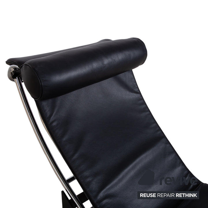 Cassina Le Corbusier LC 4 Leder Liege Schwarz Bauhaus