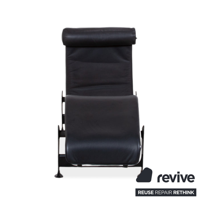 Cassina Le Corbusier LC 4 Leder Liege Schwarz Bauhaus