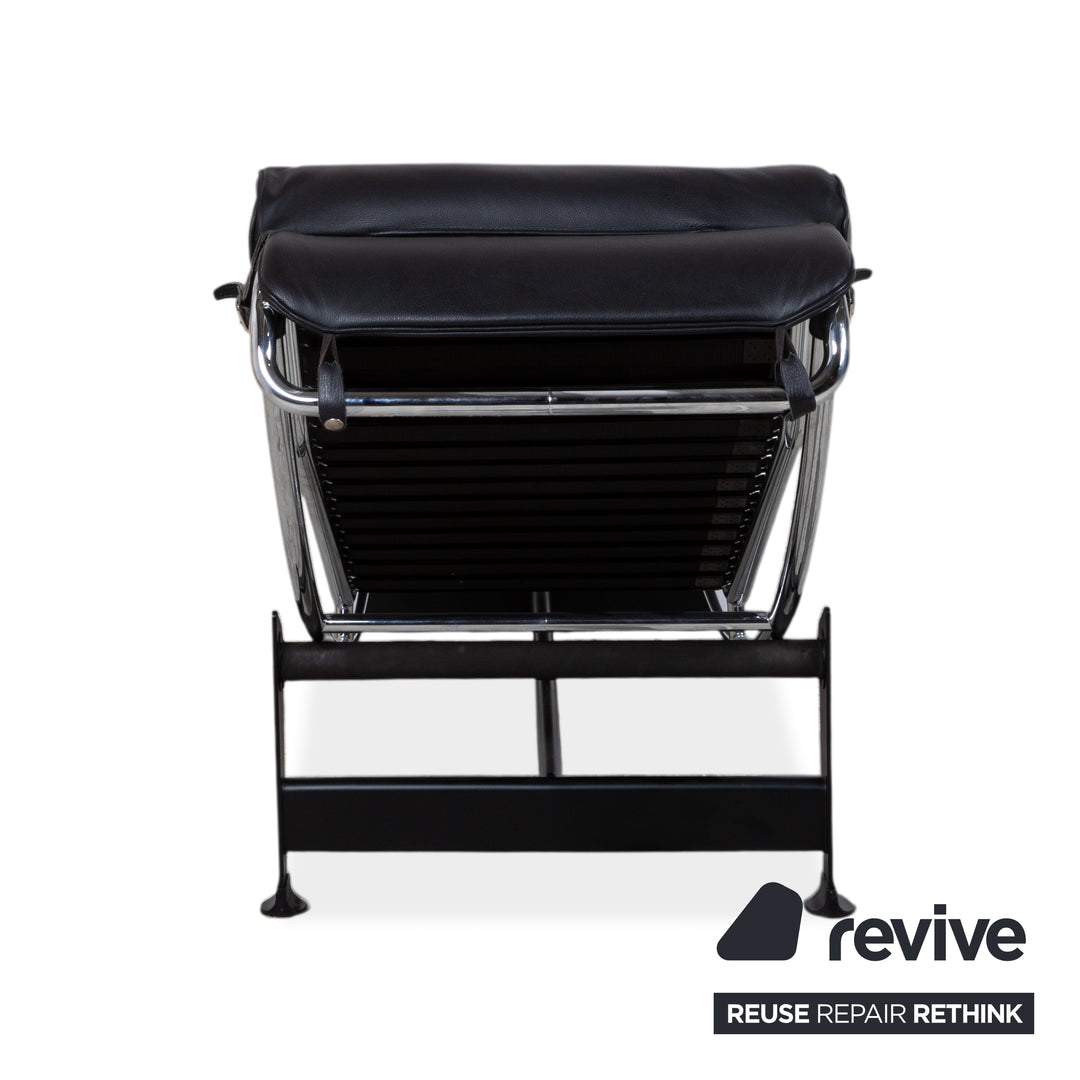 Cassina Le Corbusier LC 4 Leder Liege Schwarz Bauhaus