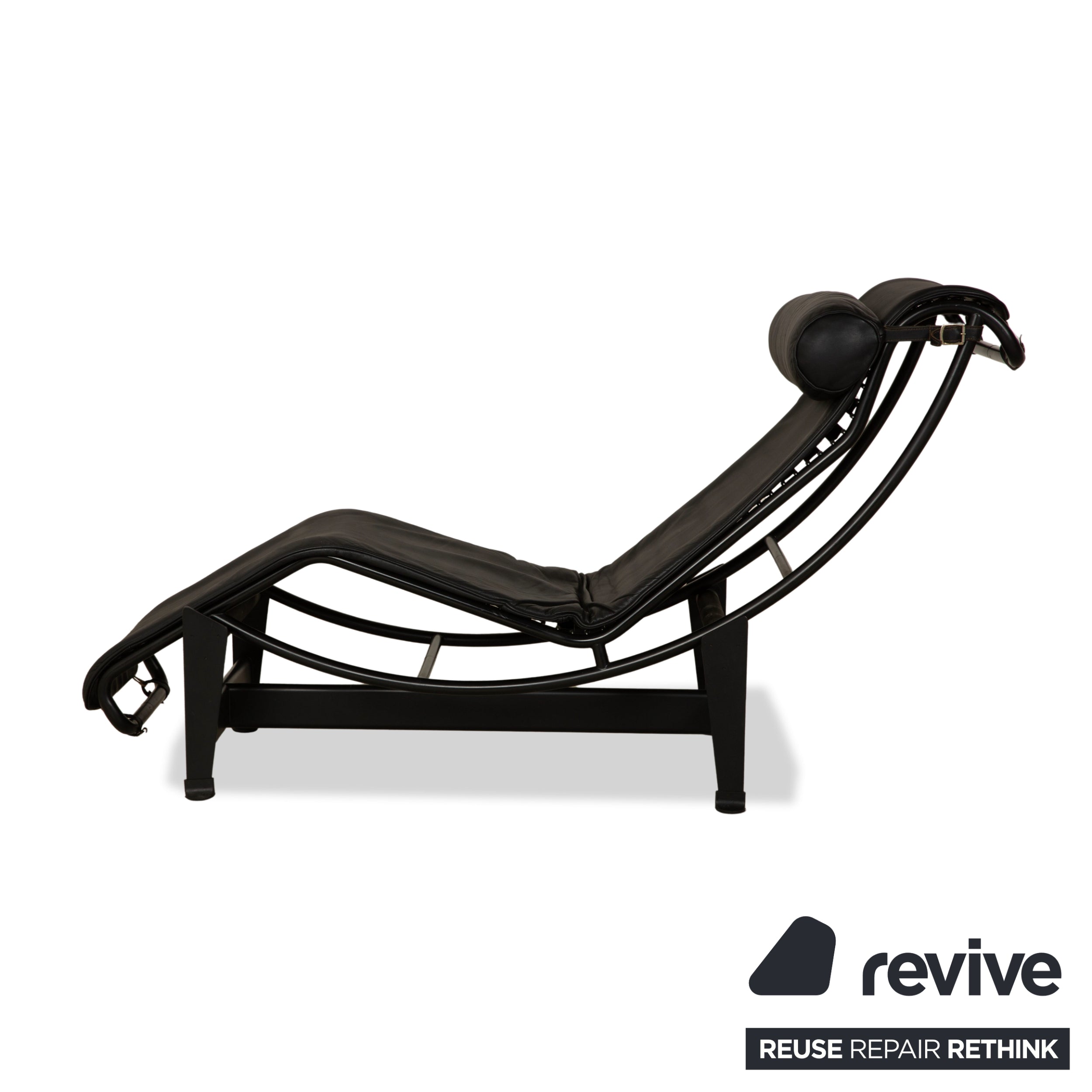 Cassina Le Corbusier LC 4 Leder Liege Schwarz Bauhaus