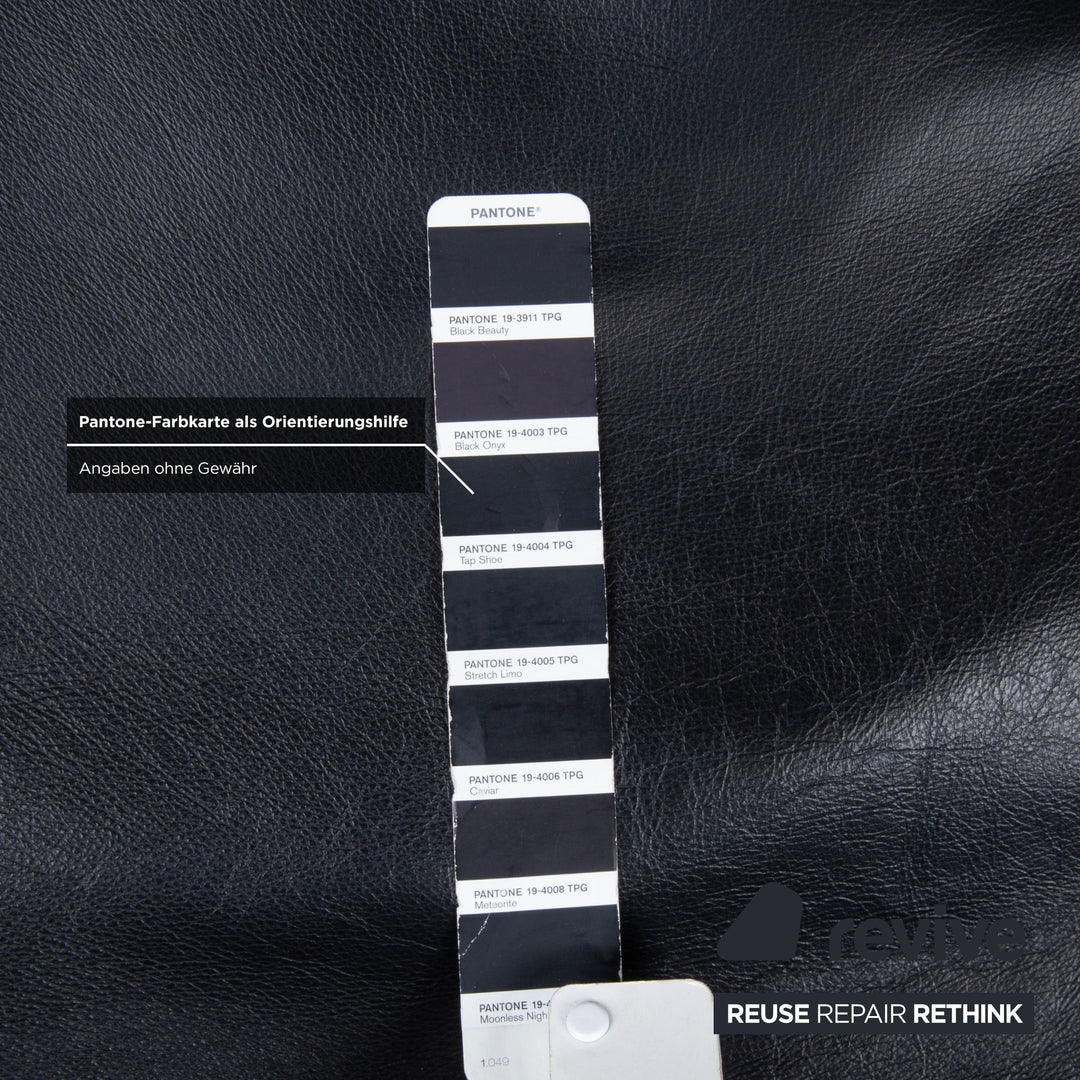 Cassina Le Corbusier LC 4 Leder Liege Schwarz Bauhaus