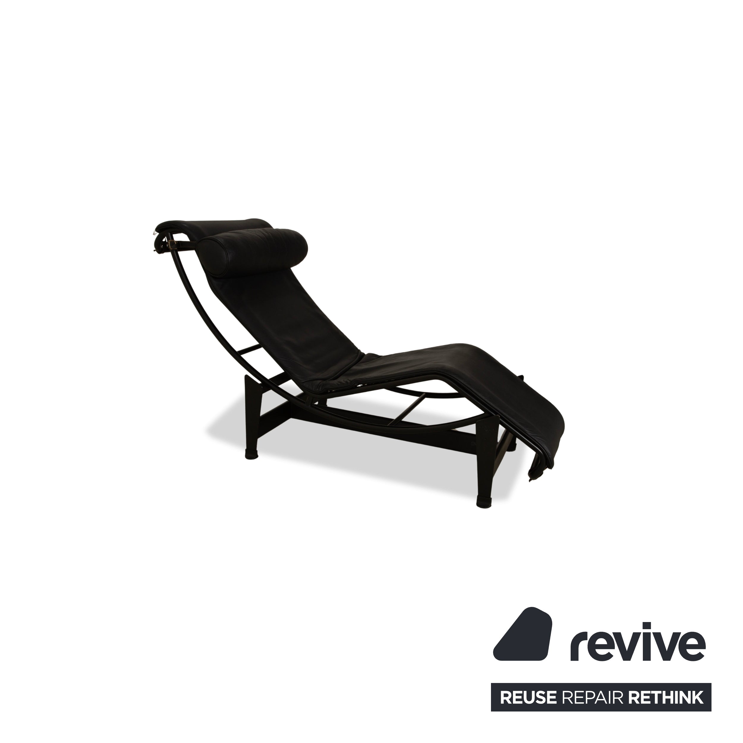 Cassina Le Corbusier LC 4 Leder Liege Schwarz Bauhaus