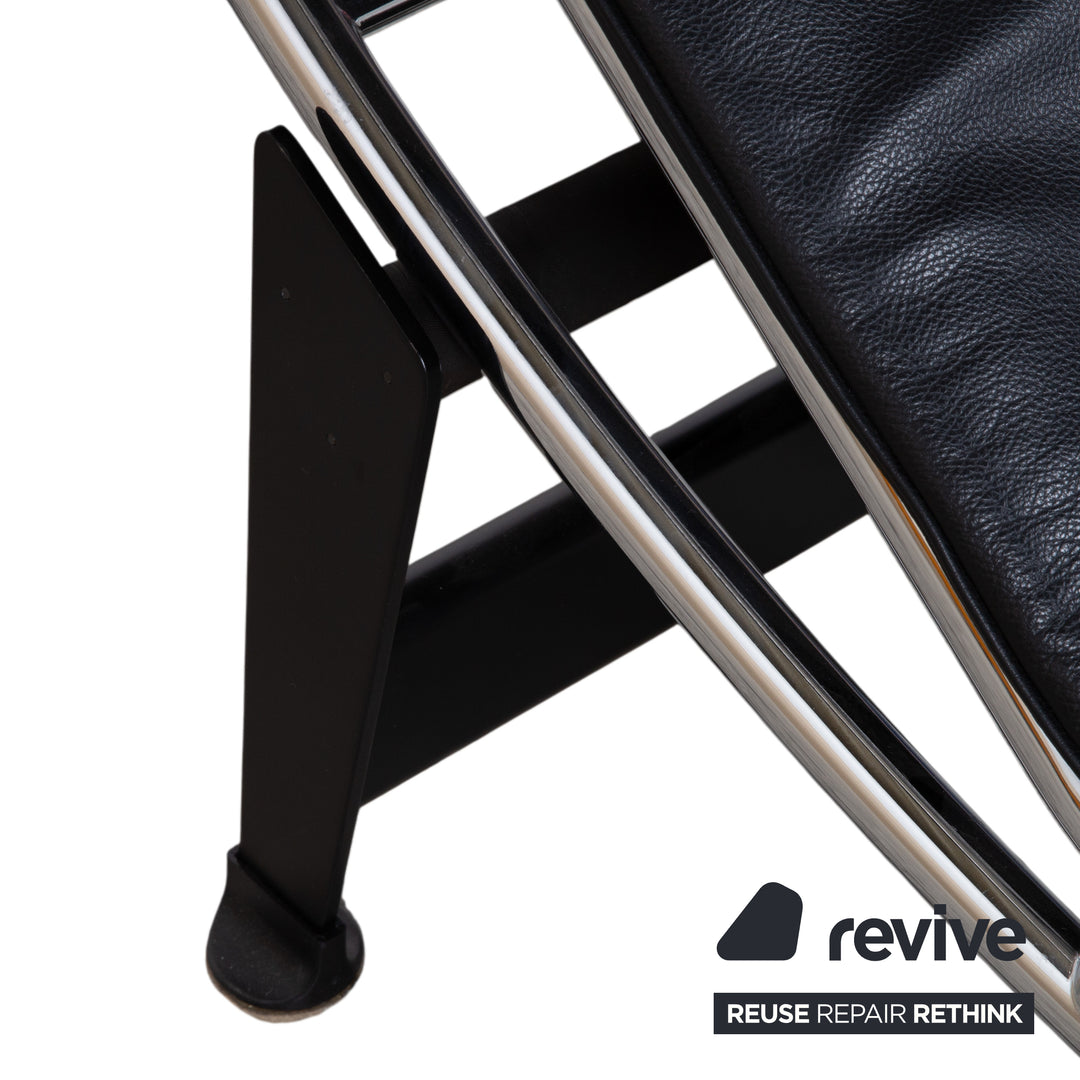 Cassina Le Corbusier LC 4 Leder Liege Schwarz Bauhaus