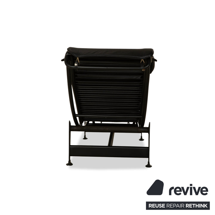 Cassina Le Corbusier LC 4 Leder Liege Schwarz Bauhaus