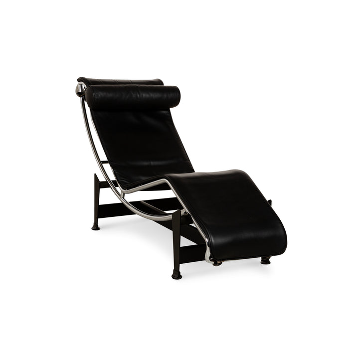 Cassina Le Corbusier LC 4 Leder Liege Schwarz Bauhaus