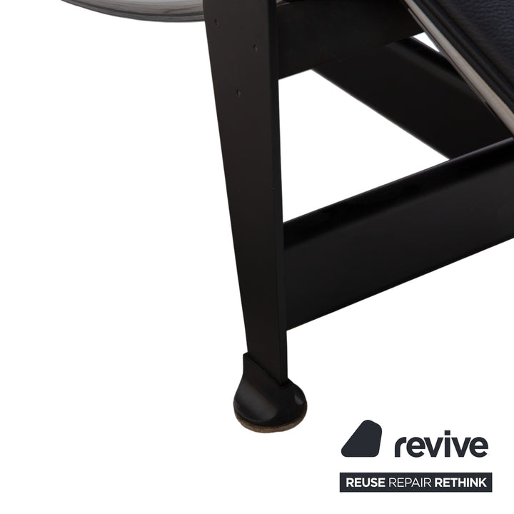 Cassina Le Corbusier LC 4 Leder Liege Schwarz Bauhaus