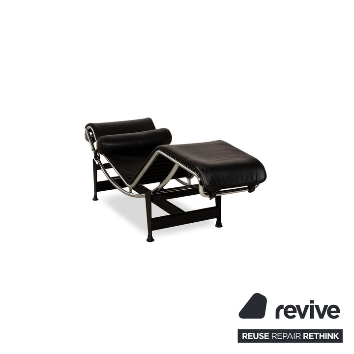 Cassina Le Corbusier LC 4 Leder Liege Schwarz Funktion Relaxfunktion