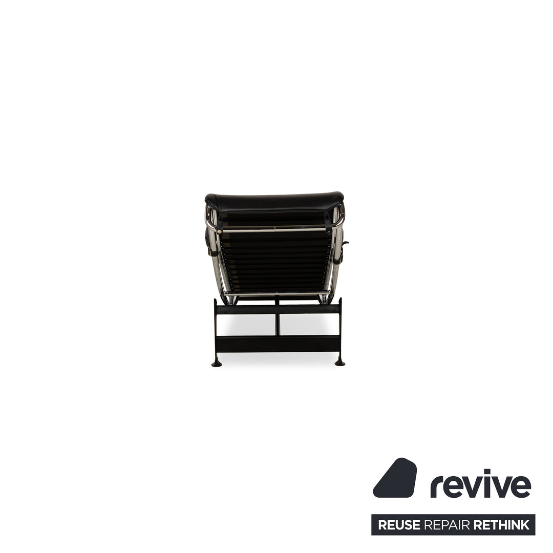 Cassina Le Corbusier LC 4 Leder Liege Schwarz Funktion Relaxfunktion