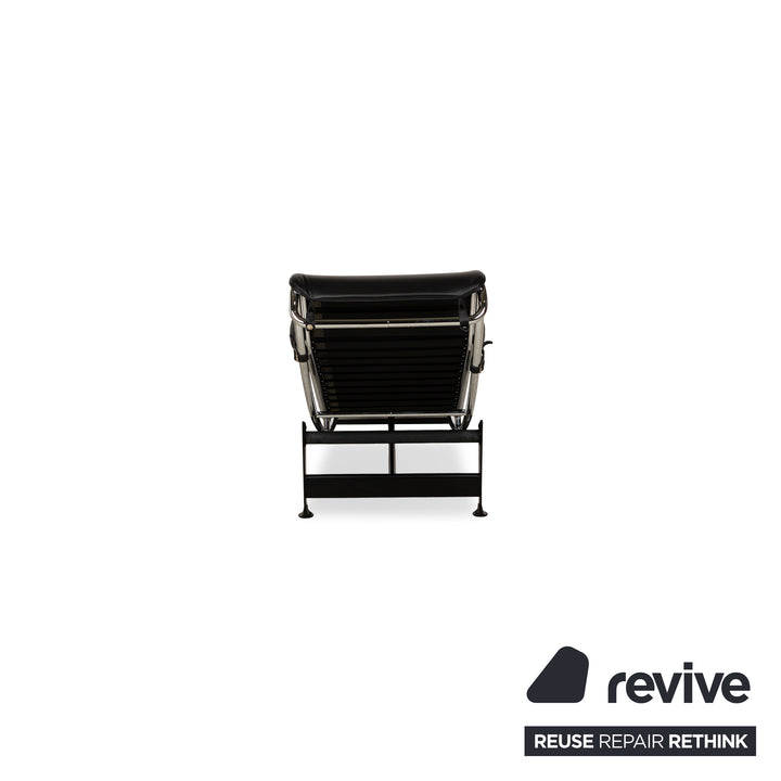 Cassina Le Corbusier LC 4 Leder Liege Schwarz Funktion Relaxfunktion