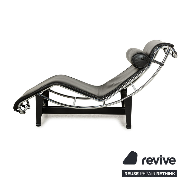 Cassina Le Corbusier LC 4 Leder Liege Schwarz Relaxfunktion Bauhaus