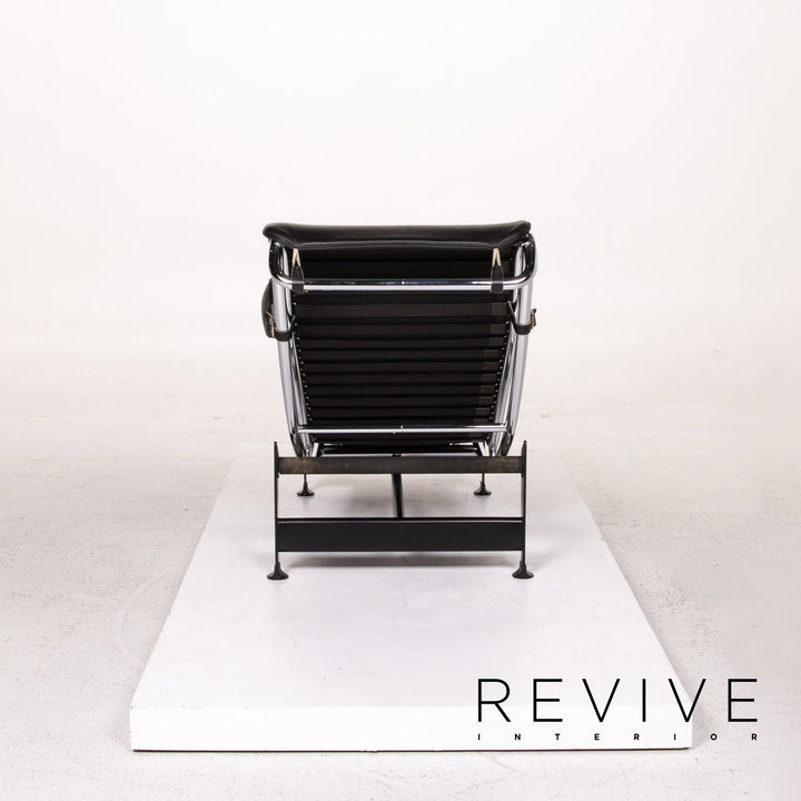 Cassina Le Corbusier LC 4 Leder Liege Schwarz Relaxfunktion Funktion #13539