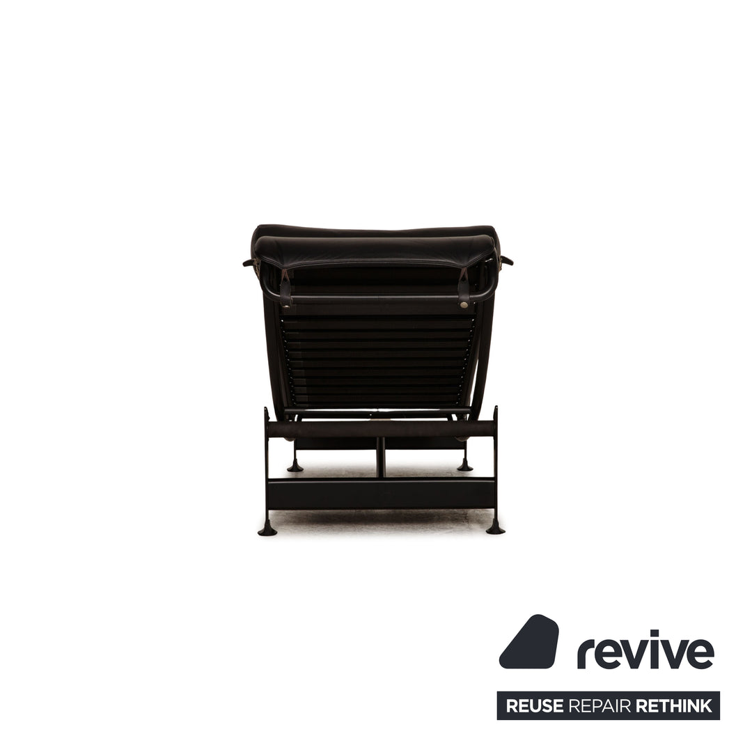 Cassina Le Corbusier LC 4 Leder Liege Schwarz Relaxliege Relaxfunktion Funktion