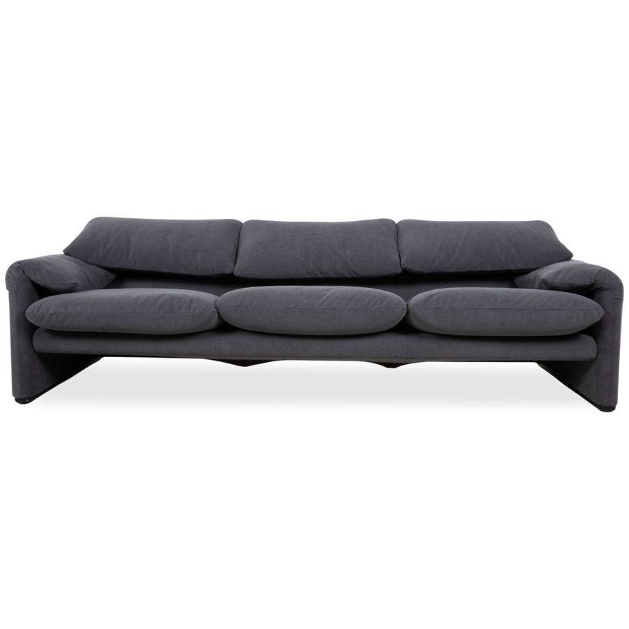 Cassina Maralunga Dreisitzer Stoff Sofa Couch manuelle Funktion Neubezug GLORIA 448